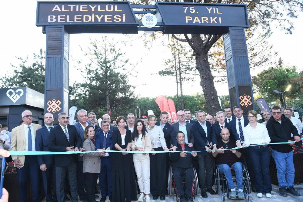 BAŞKAN HAKAN ŞEHİRLİ’DEN ALTIEYLÜL’E YENİ YAŞAM ALANI