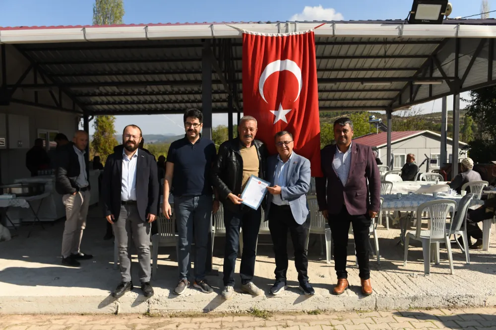 BAŞKAN ŞEHİRLİ, TAŞKÖY’DE 35 YILLIK TAPU SORUNUNU ÇÖZDÜ