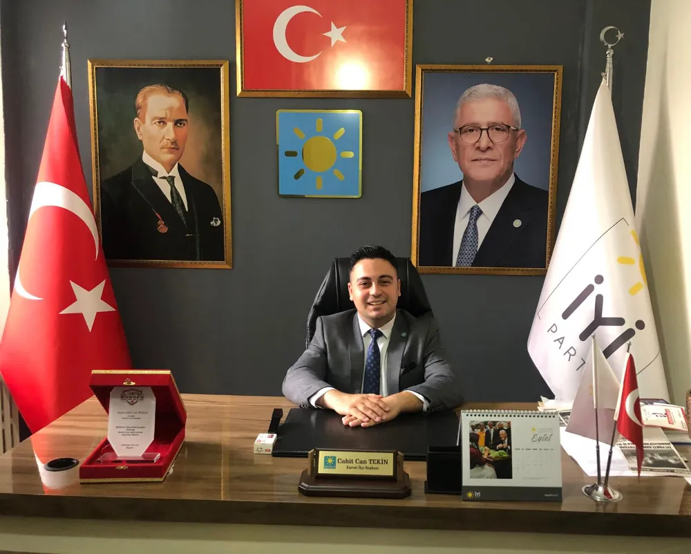 İYİ Parti Karesi İlçe Başkanı Cahit Can Tekin