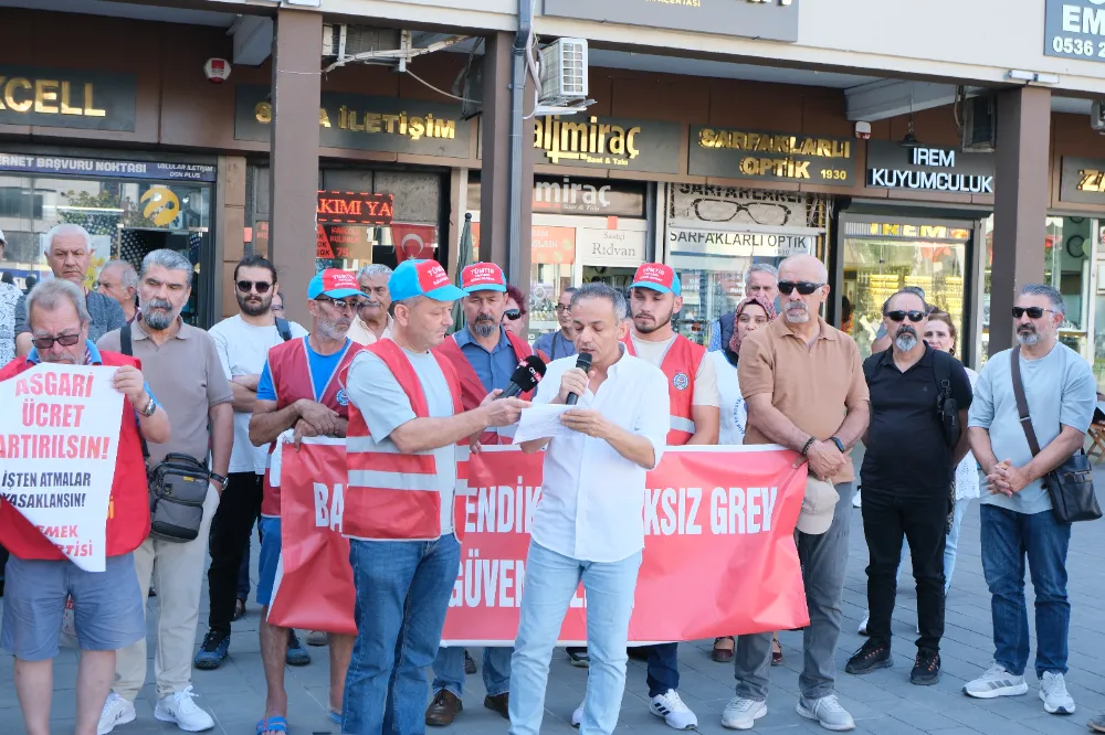 İŞÇİLERİN TALEBİ: “BARAJSIZ SENDİKA, YASAKSIZ GREV” 