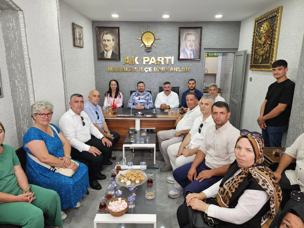 AK Parti Balıkesir Teşkilatından Marmara Adası Ziyareti