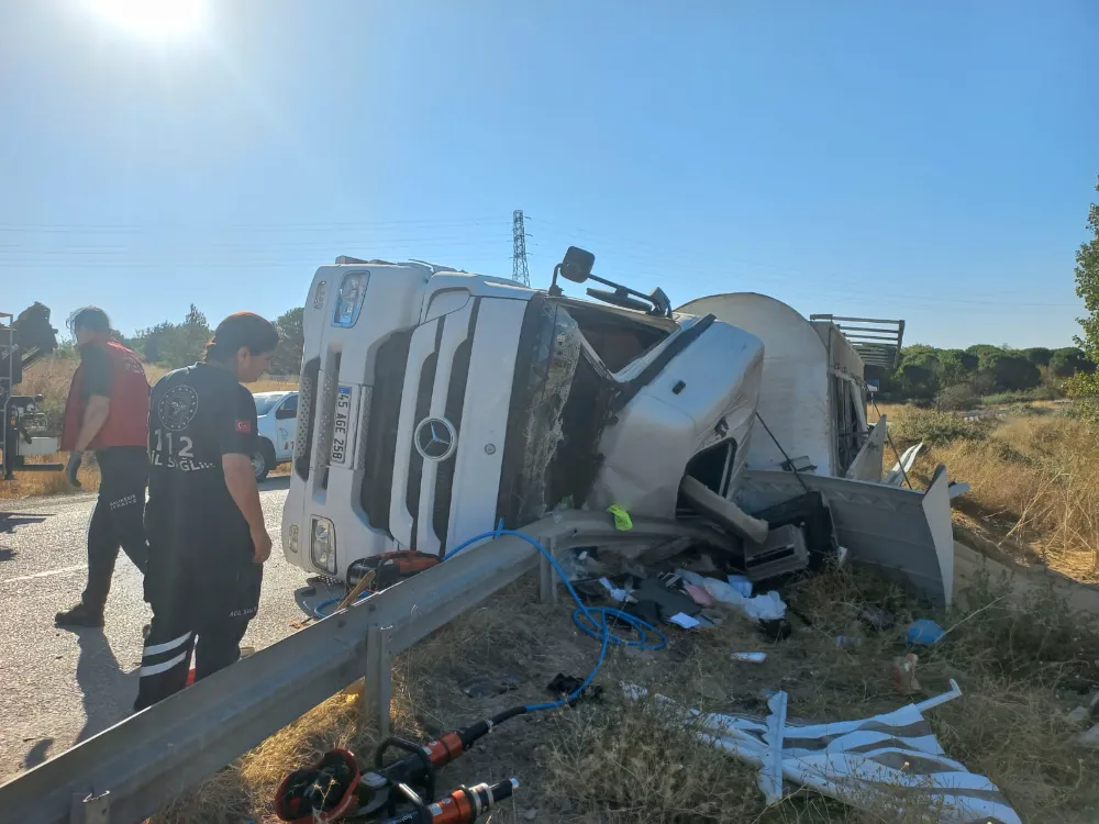 BALIKESİR’DE TRAFİK KAZASI: 1 KİŞİ HAYATINI KAYBETTİ